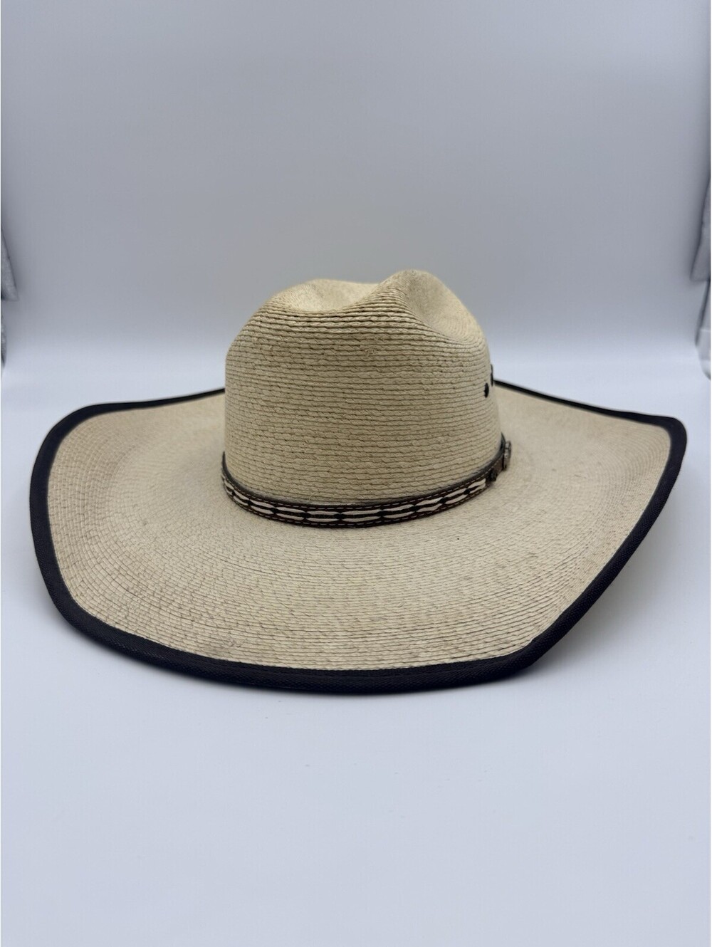 Cavenders Cowboy Straw Hat 10X Model (Silverado) Cream Youth M